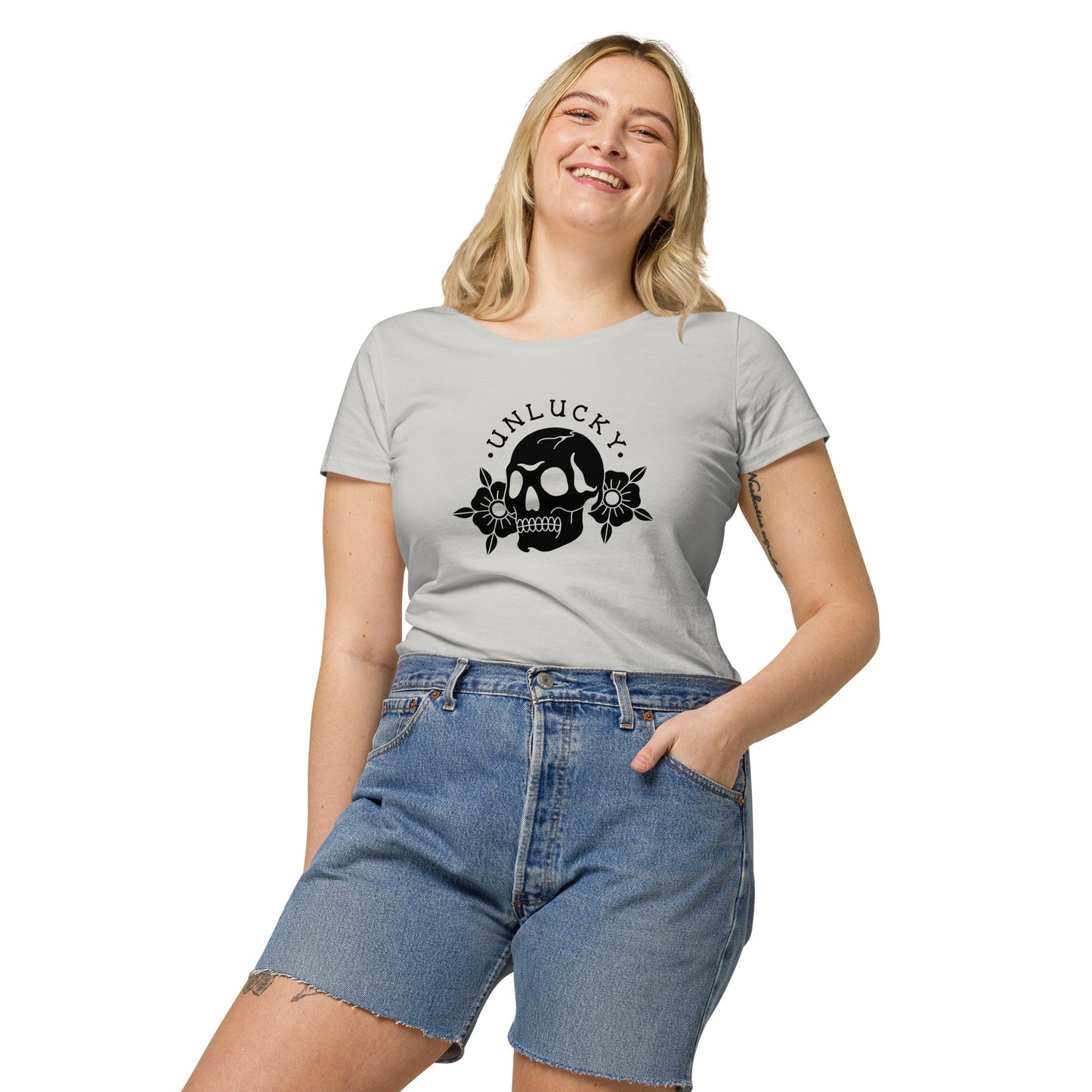 Women's t-shirt "UNLUCKY"