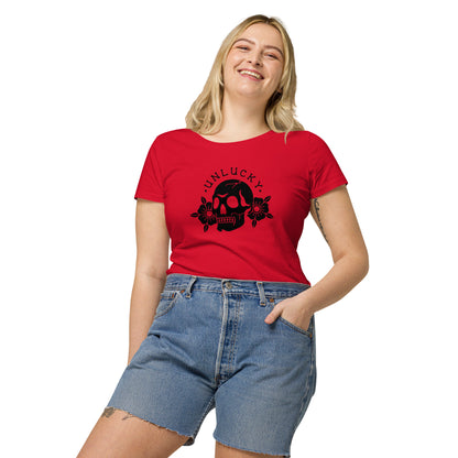 Women's t-shirt "UNLUCKY"