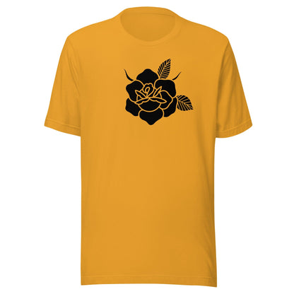 Unisex t-shirt "BLACK ROSE"